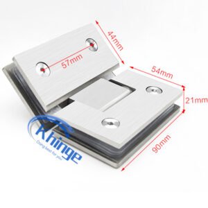 shower glass door hinge pivot 135 degrees