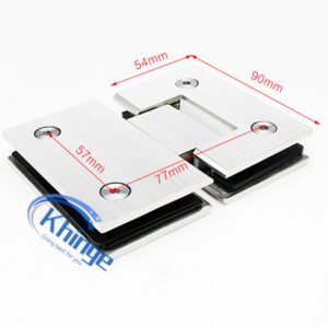 shower glass door hinge pivot 180 degrees