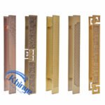 antique copper handle carving style