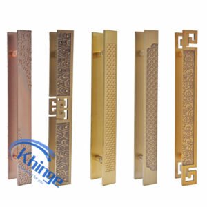 antique copper handle carving style