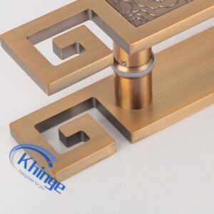 antique copper handle carving style