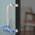 curve handle for glass door