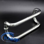 curve handle for glass door