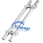 oval ellipse glass door handle