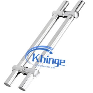 oval ellipse glass door handle