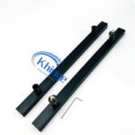 glass door h handles double side