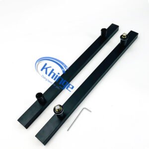 glass door h handles double side