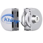 double bolts glass door lock