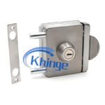 glass door square lock double sizes function