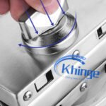 double bolts glass door lock