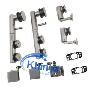 stainless steel sliding barn glass door partition kit