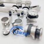 shower door sliding system part fitting