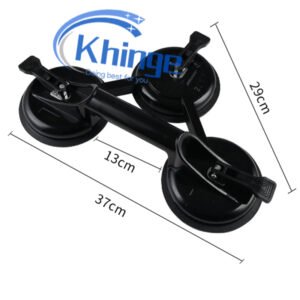 glass suction triple cups vacuum lifter